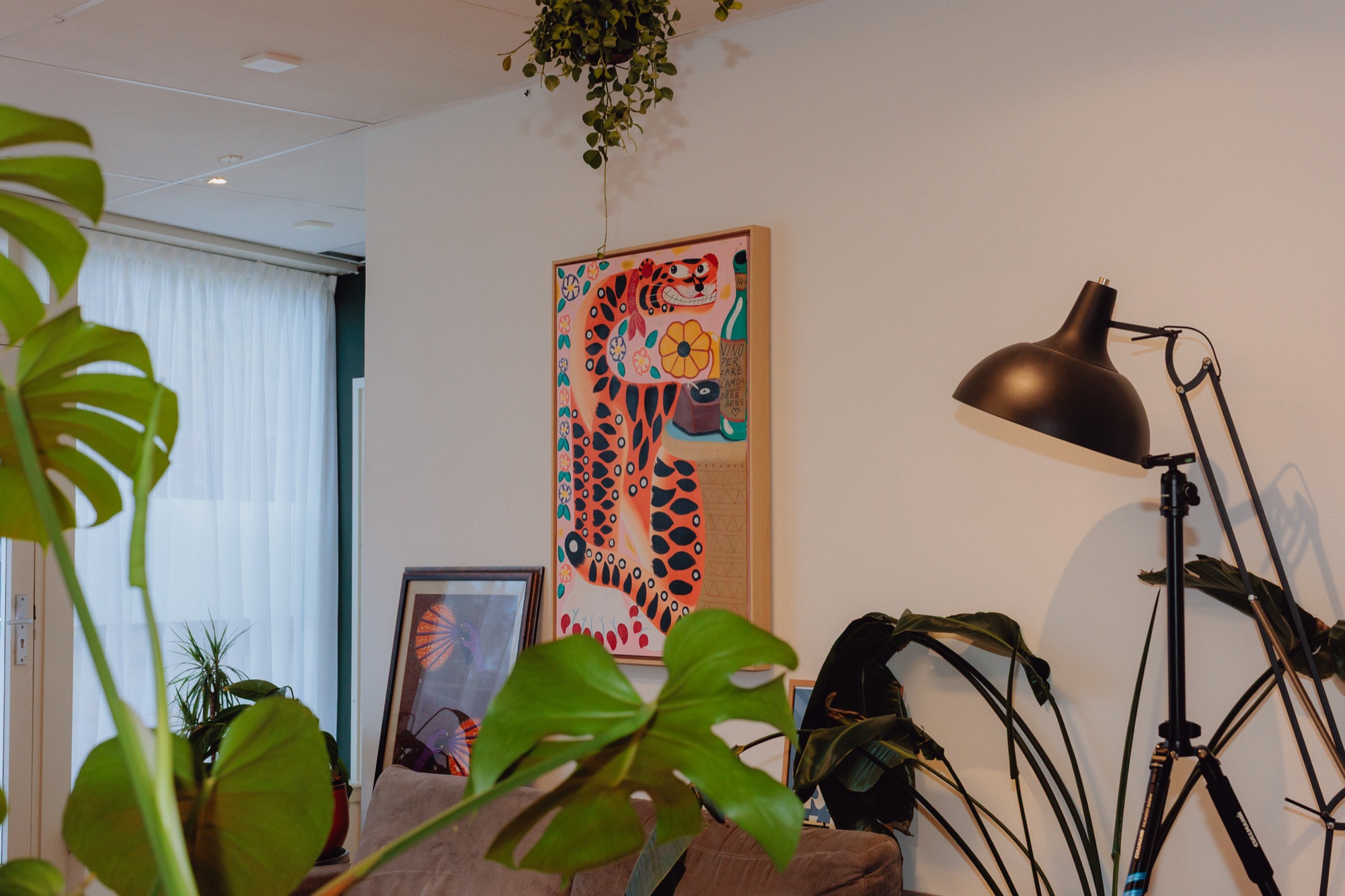 De studio van Studio Zulo in Noordwijk