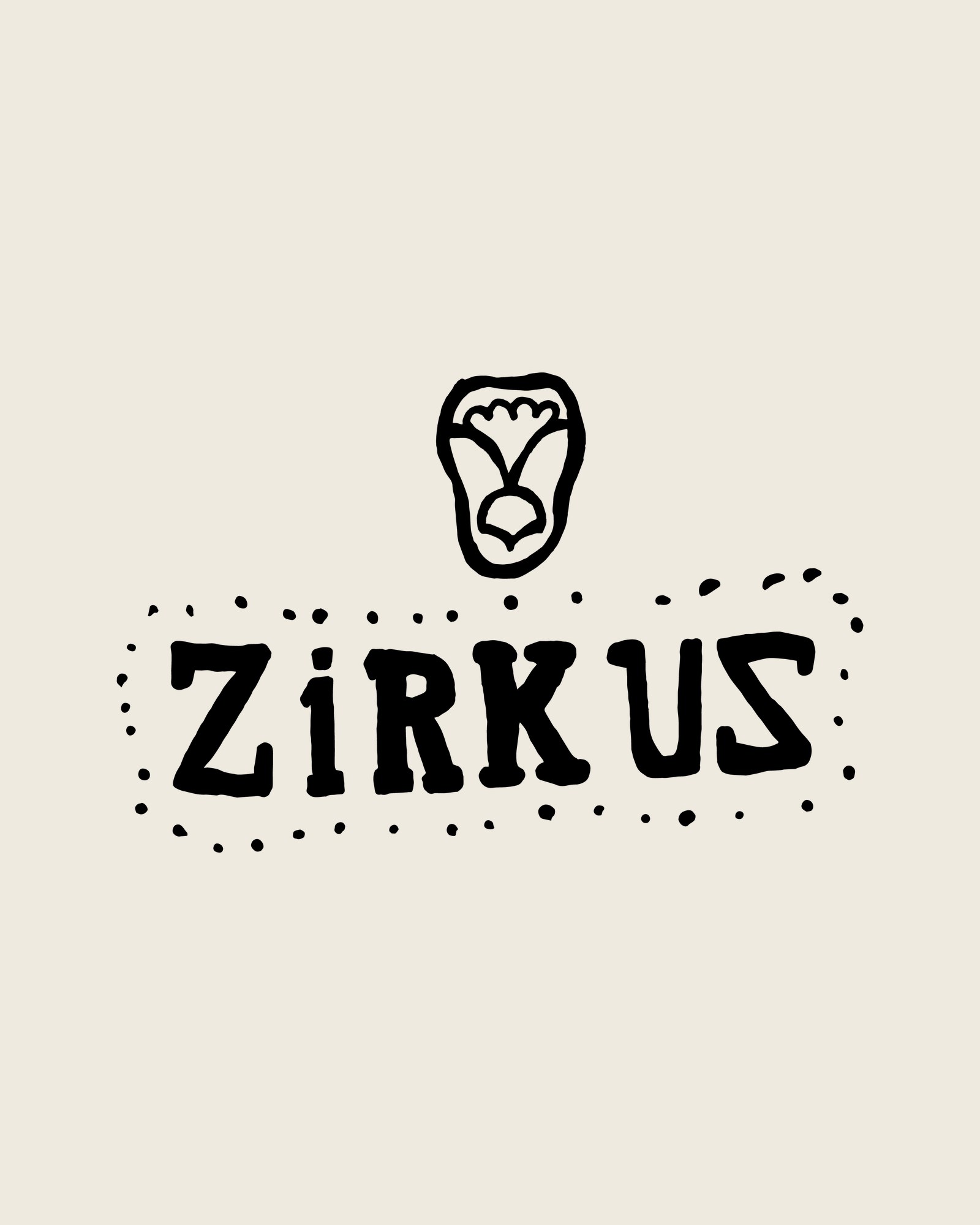 Zirkus, Leiden, logo door Studio Zulo