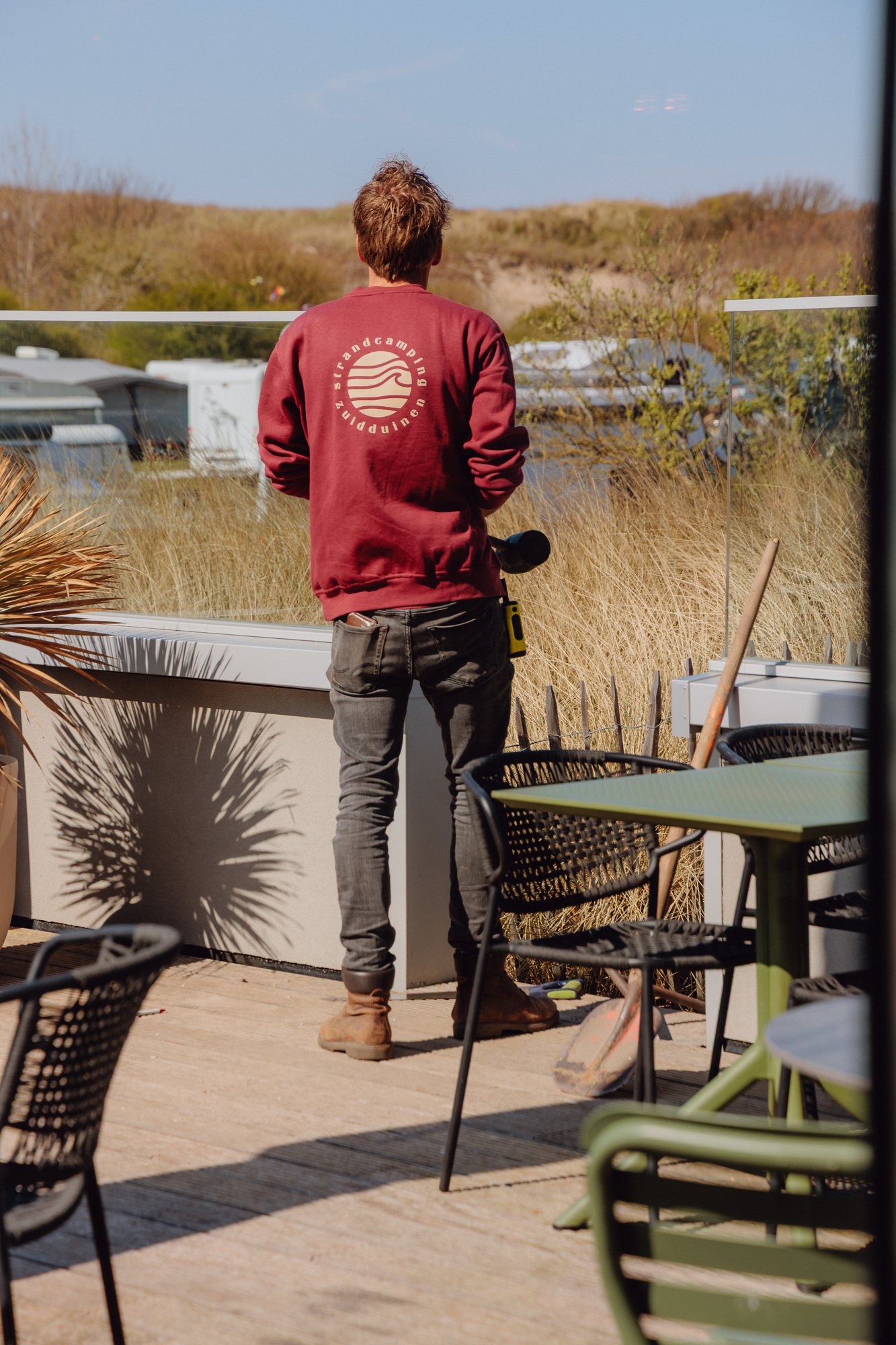 Strandcamping Zuidduinen, Katwijk, huisstijl door Studio Zulo